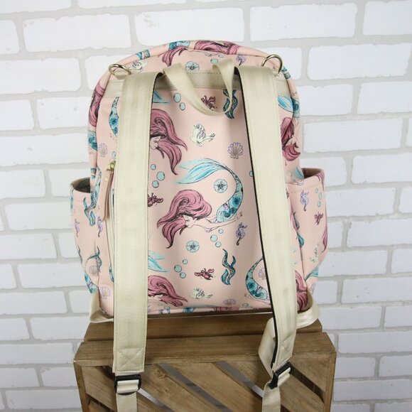 Petunia Pickle Bottom LITTLE MERMAID Disney Ariel Pink Backpack Diaper Bag ONLY - Picture 6 of 16